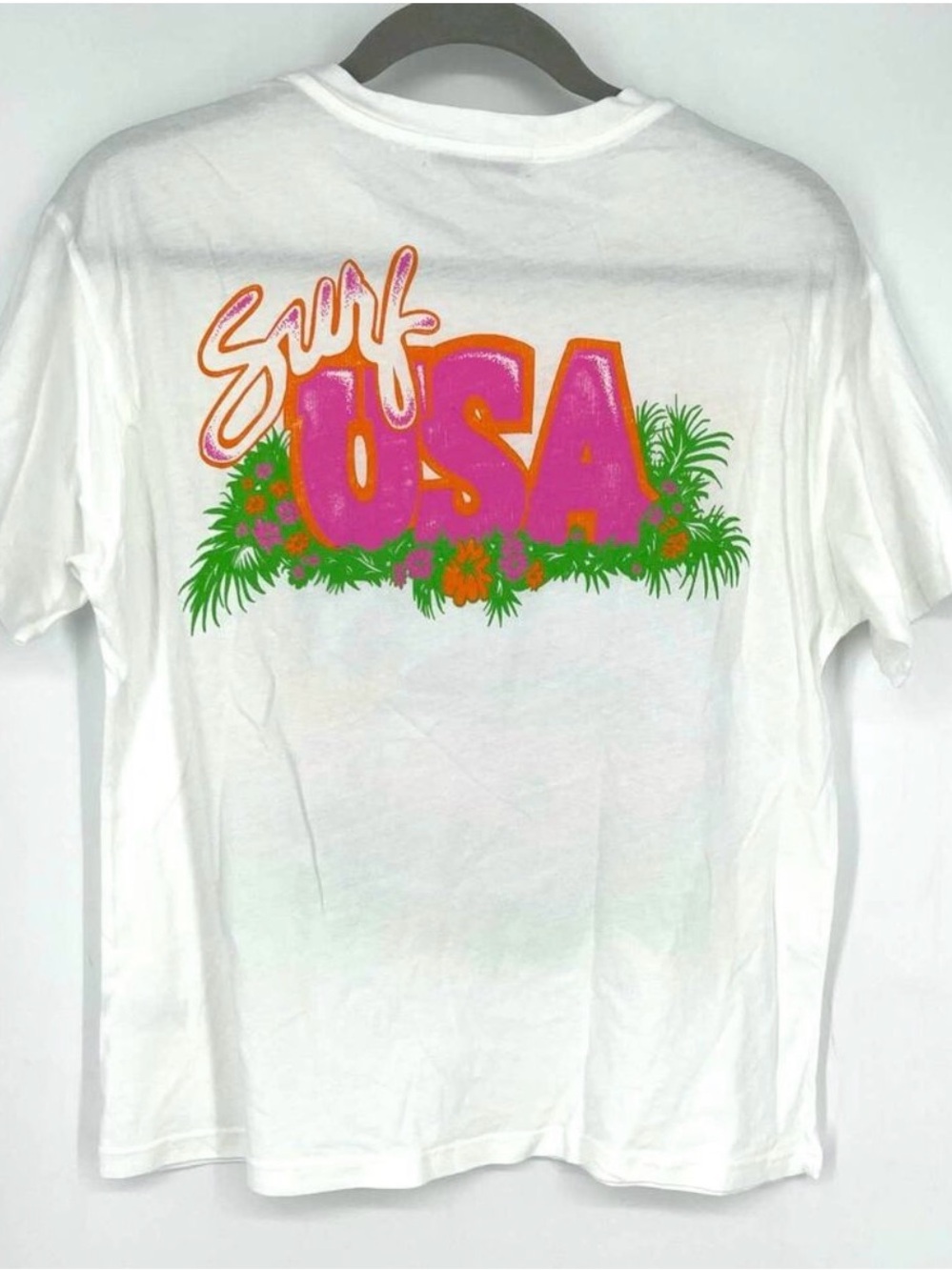 Free People / Daydreamer Graphic Tee Pink Convertible "The Beach Boys" SZ XS - Picture 9 of 10